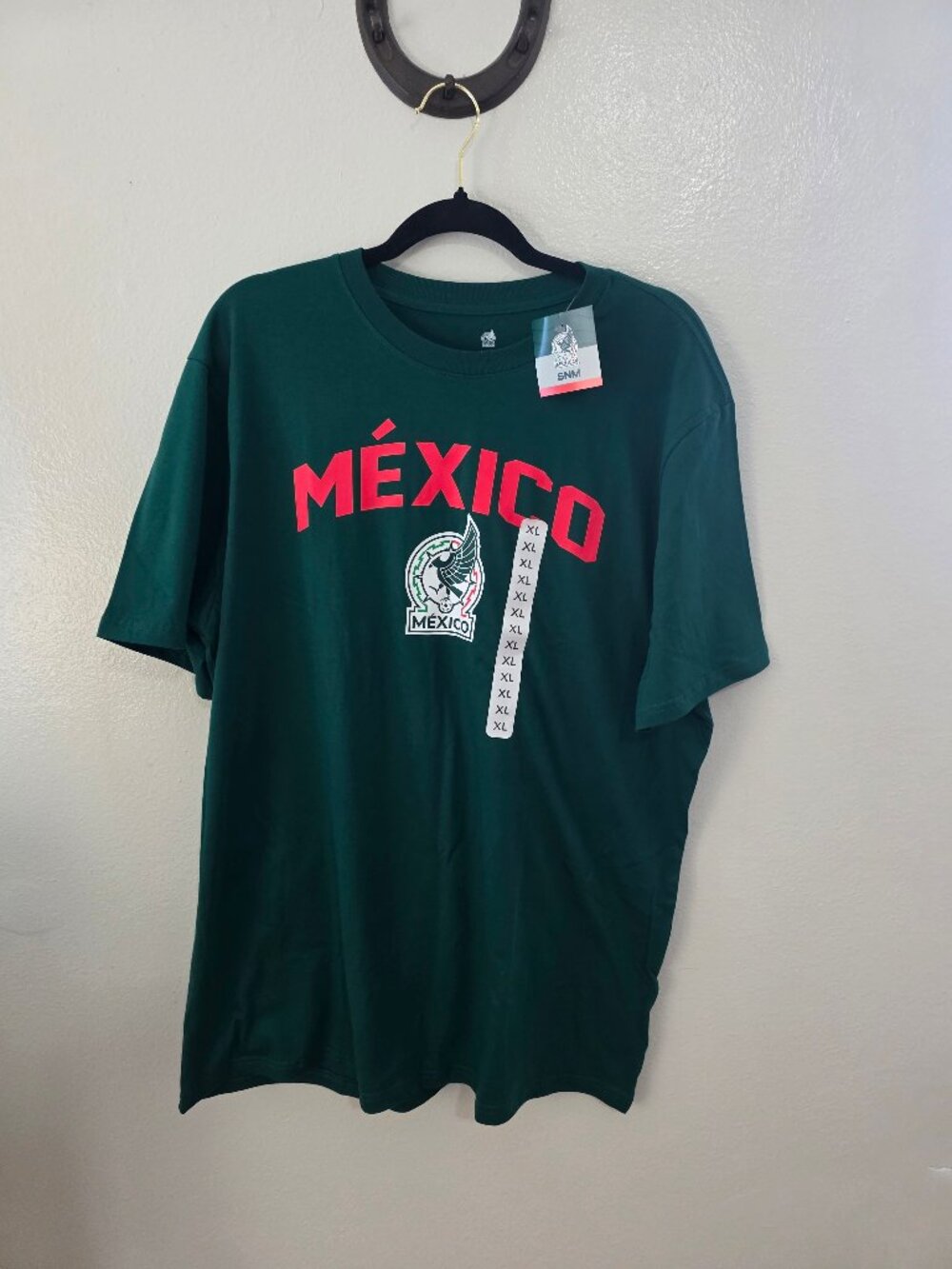 Mexico National Team FMF Eagle Soccer Graphic T-Shirt NWT XL